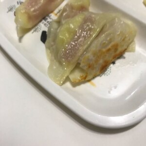 とっても簡単！パリパリチーズのはさみ焼き